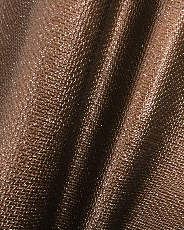 Simili Cuir Lurex Chocolat - Bambino - Maison Klem